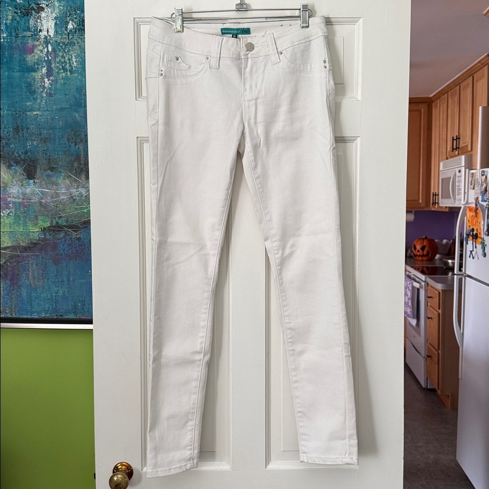 YMI White Denim Jeans